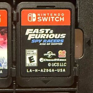 Nintendo Switch Game - Fast & Furious Spy Racers Rise of shifter